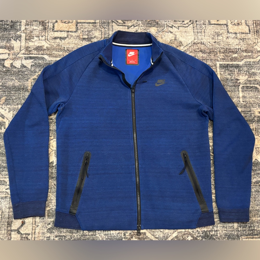 Nike Tech Blue Full-Zip Jacket Men’s Size Medium